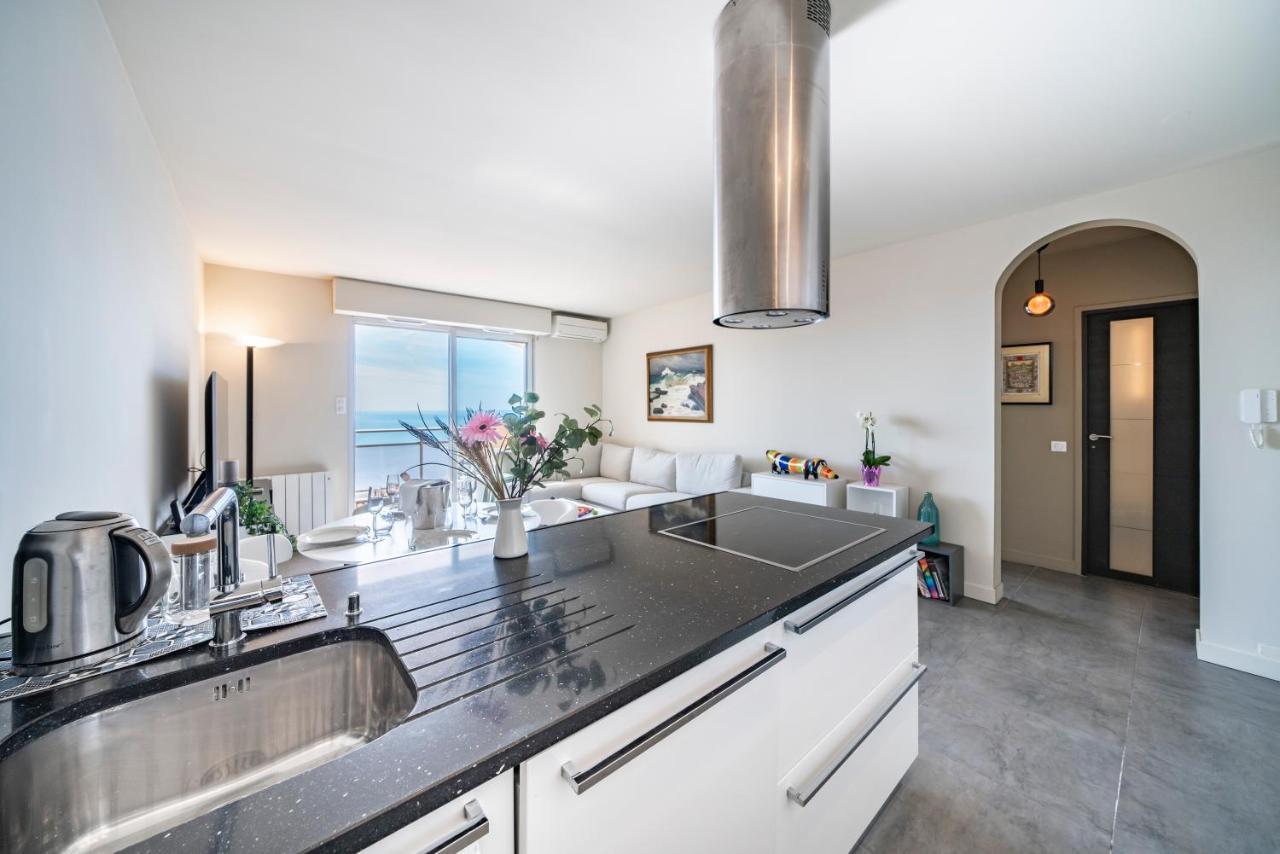 Baie Roquebrune, Balcon Vue Mer, Parking Gratuit - Ao 外观 照片