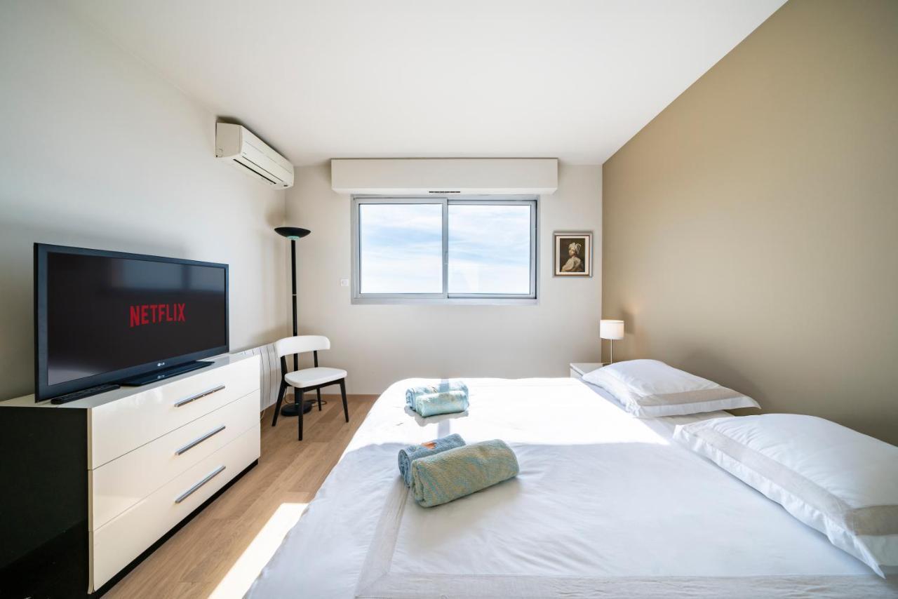 Baie Roquebrune, Balcon Vue Mer, Parking Gratuit - Ao 外观 照片