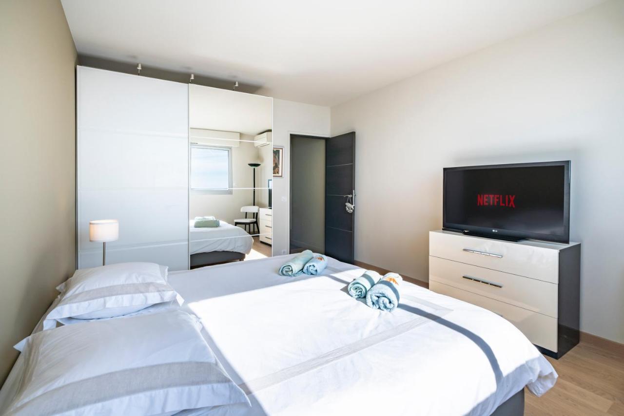 Baie Roquebrune, Balcon Vue Mer, Parking Gratuit - Ao 外观 照片