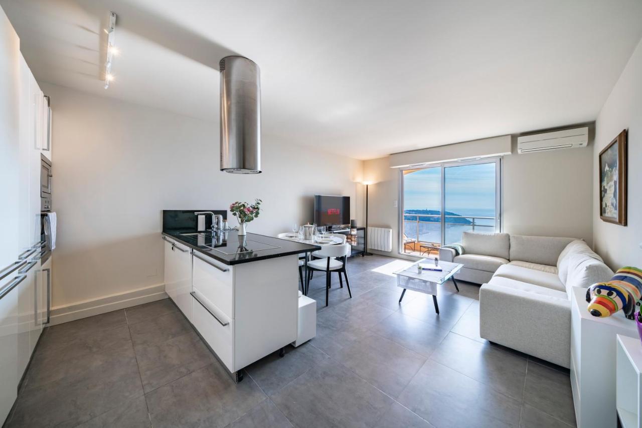 Baie Roquebrune, Balcon Vue Mer, Parking Gratuit - Ao 外观 照片