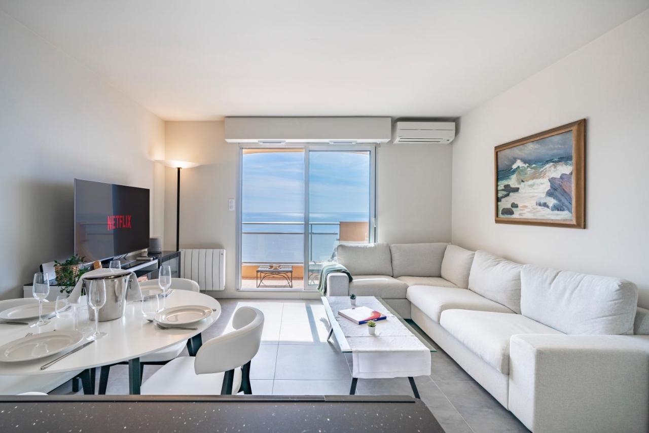 Baie Roquebrune, Balcon Vue Mer, Parking Gratuit - Ao 外观 照片